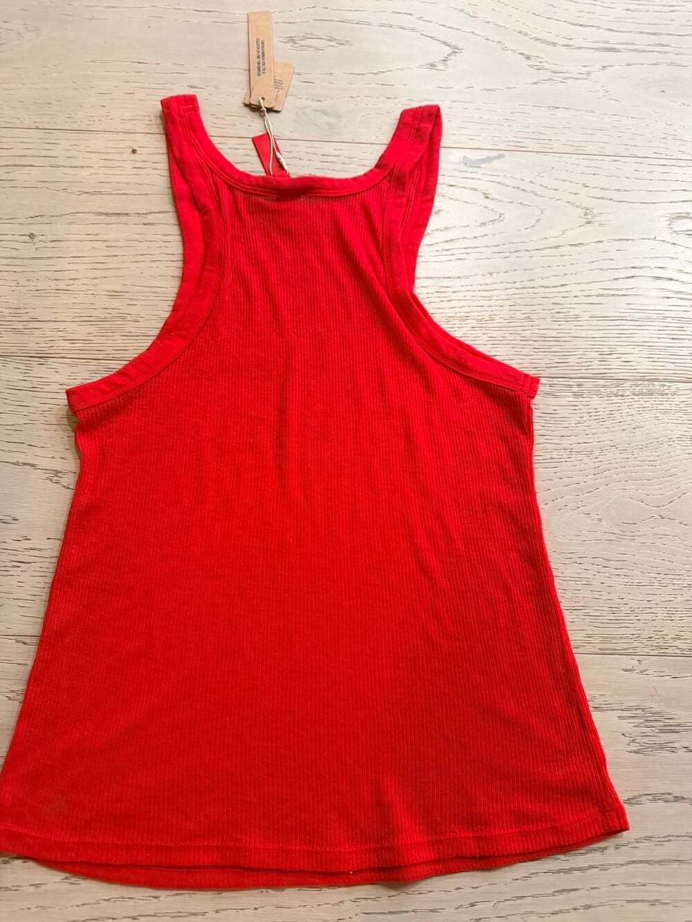 SKIMS Tank Top Red Ribbed - Picture 5 of 5